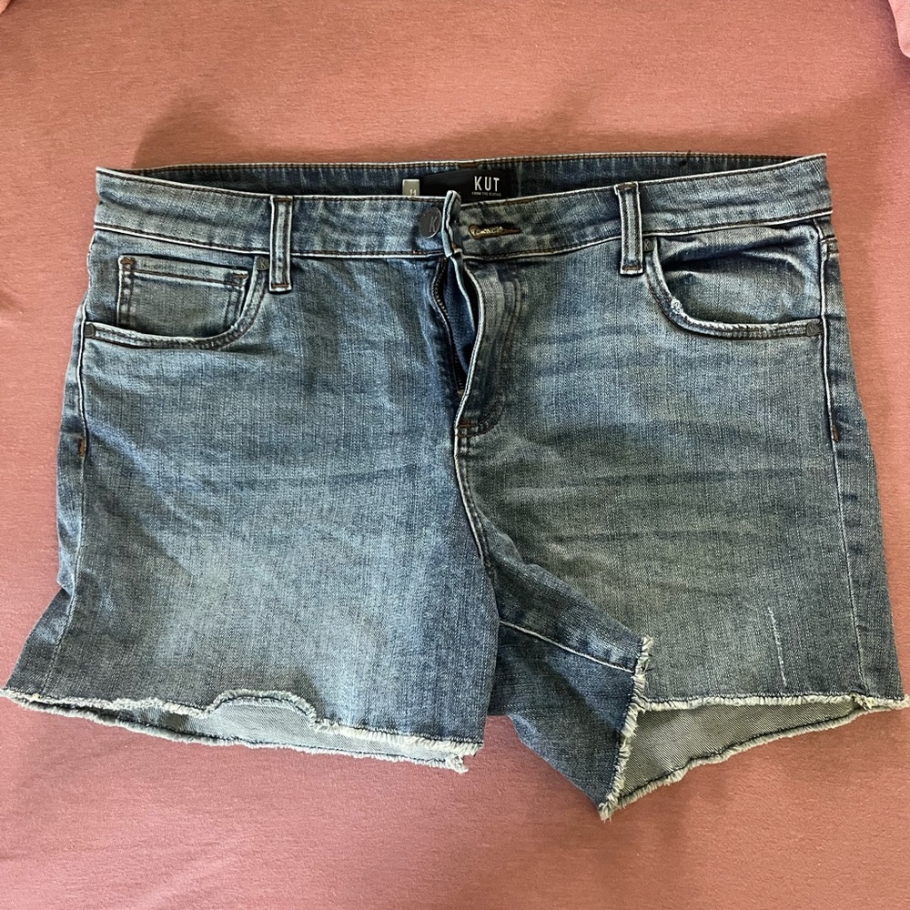 Kut from the Kloth Blue Denim Shorts
